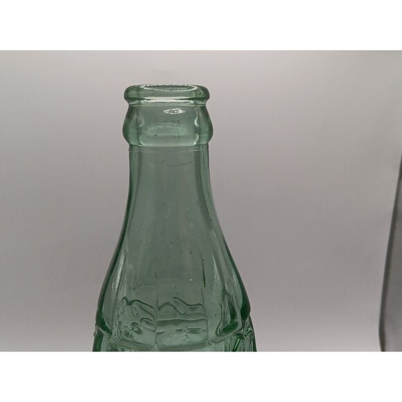 Vintage Coca Cola 6 1/2 oz. Green Glass Bottle Wilmington De W/ Cap 64-15 - Picture 8 of 11